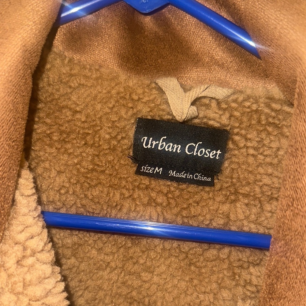 Brown Shearling Jacket - Picture 2 of 4